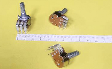 Резистор WH1606-1 W/S D16 L=20mm B50K с выкл.